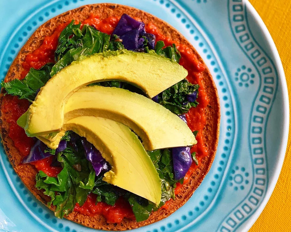 6 Inch Turmeric Flavored Organic Stone Ground Corn Tortillas thumbnail 3